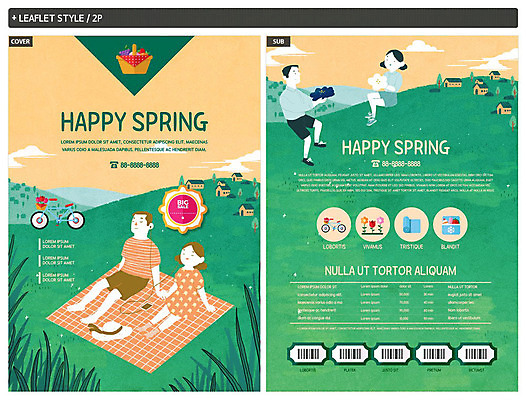 전신 템플릿 커플 여자 남자 꽃 ZIP 리플렛 사람 초원 여러명 성인 초록색 소풍 자전거 다정 봄 돗자리 전단템플릿 전단 봄소풍 소풍바구니 인디자인 INDD 이미지템플릿 식물 계절 컬러 다수 컨셉 관계 야외활동 바구니 바이크 홍보물 파일형식