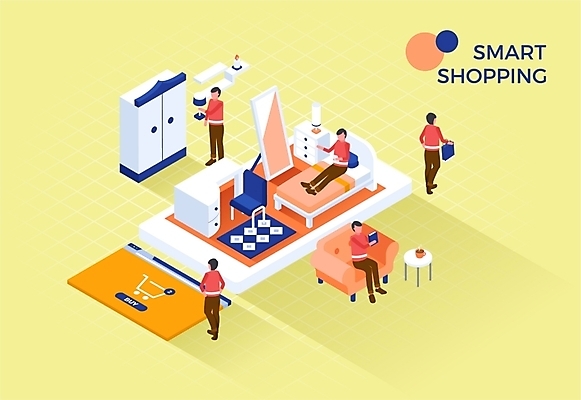 전신 남자 가구 의자 일러스트 모바일 조명 사람 여러명 성인 스마트폰 쇼핑 소파 노란색 카펫 거울 침대 장롱 스마트 책상 모바일쇼핑 협탁 아이소메트릭 온라인구매 스토어 2024트렌드 버라이어티가격전략 국내일러스트 AI파일 컬러 생활용품 다수 컨셉 핸드폰 스마트기기 유행 온라인쇼핑 신조어 파일형식 벡터 2024년