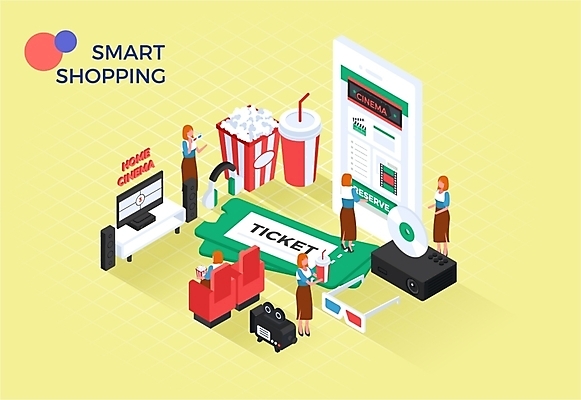 전신 여자 일러스트 모바일 사람 여러명 성인 스마트폰 쇼핑 소파 노란색 헤드셋 CD 티켓 스마트 콜라 팝콘 모바일쇼핑 영상기기 아이소메트릭 3D안경 영화티켓 홈시어터 온라인구매 스토어 2024트렌드 버라이어티가격전략 국내일러스트 AI파일 안경 컬러 음향기기 다수 컨셉 의자 전자제품 핸드폰 스마트기기 유행 헤드폰 장비 영화 탄산음료 온라인쇼핑 신조어 파일형식 벡터 2024년