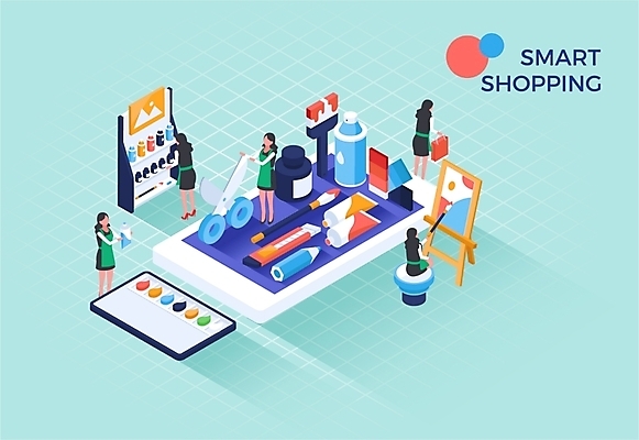 전신 여자 일러스트 모바일 색연필 잉크 가위 사람 여러명 성인 스마트폰 쇼핑 물감 미술도구 붓 색칠 그리기 팔레트 칼 스마트 이젤 스프레이 모바일쇼핑 아이소메트릭 민트색 컬러리스트 온라인구매 스토어 2024트렌드 버라이어티가격전략 국내일러스트 컬러칩 AI파일 직업 컬러 다수 컨셉 모션 문구용품 학용품 핸드폰 스마트기기 유행 오브젝트 온라인쇼핑 신조어 파일형식 벡터 2024년