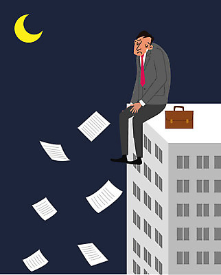 전신 남자 서류가방 일러스트 한명 사람 앉기 빌딩 20대 성인 30대 구직 슬픔 좌절 초승달 실업 눈물 문서 청년실업 취업준비생 일자리 이력서 우울감 국내일러스트 AI파일 1 감정 컨셉 가방 비즈니스 모션 청년 건물 장년 달 사회이슈 파일형식 벡터