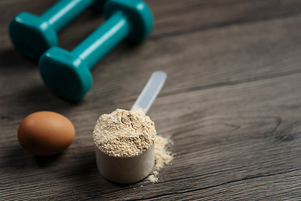 포토 JPG 해외이미지 실내 사람없음 계란 아령 가루 단백질 스쿱 단백질쉐이크 나무배경 프로틴파우더 해외포토 백그라운드 내부 알 쉐이크 영양소 파일형식 이미지허브