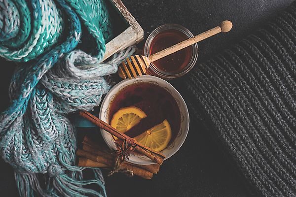 포토 JPG 해외이미지 사람없음 털실 레몬 꿀 시나몬스틱 허니디퍼 뱅쇼 해외포토 과일 와인 도구 실 시나몬 파일형식 이미지허브