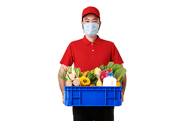 포토 JPG 해외이미지 직업 잡화 남자 행복 음식 채소 과일 노동자 새로움 건강 가면 한명 미소 사람 동양인 상자 바구니 상점 흰색 표현 신선 잡기 시장 배달원 배송 서비스 질서 온라인 슈퍼마켓 소셜 해외포토 1 감정 컬러 컨셉 모션 표정 인종 예절 파일형식 이미지허브
