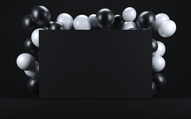 포토 JPG 해외이미지 백그라운드 프레임 사람없음 검은색 축하 풍선 카피스페이스 해외포토 컬러 컨셉 공백 파일형식 이미지허브