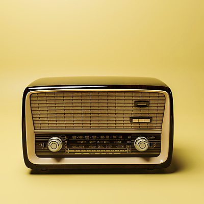 포토 JPG 해외이미지 음악 사람없음 3D 골동품 클래식 오브젝트 라디오 복고 오디오 구식 해외포토 컨셉 문화예술 전자제품 디지털합성 파일형식 이미지허브