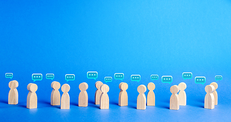 포토 JPG 해외이미지 말풍선 실내 사람없음 말_게임 군중 파란배경 소통 해외포토 백그라운드 컨셉 사람 내부 파란색 게임 파일형식 이미지허브