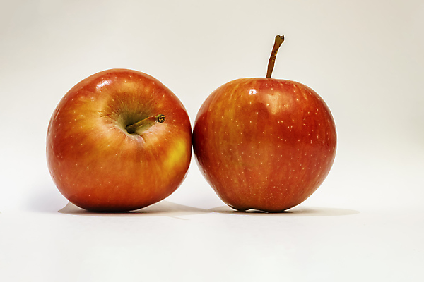 포토 JPG 해외이미지 과일 실내 사람없음 두개 사과 흰배경 해외포토 백그라운드 2 내부 흰색 파일형식 이미지허브