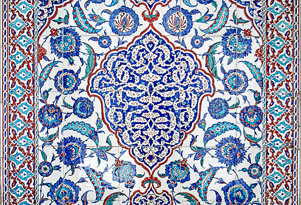 포토 JPG 해외이미지 외관 벽 잎 꽃무늬 패턴 이스탄불 사람없음 초록색 파란색 컬러풀 흰색 무덤 도자기 타일 유기농 칠면조 복잡 콘스탄티노플 튀르키예 해외포토 식물 웰빙 꽃 아시아 컬러 컨셉 무늬 조류 파일형식 이미지허브