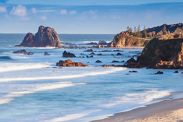 포토 JPG 해외이미지 모래 파도 바다 오렌지 하늘 휴가 사람없음 물 파란색 황혼 일몰 호주 암초 웅장함 해외포토 자연요소 컬러 과일 노을 오세아니아 파일형식 이미지허브