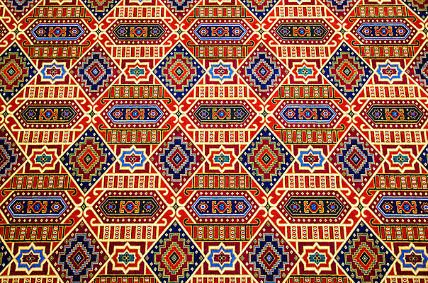 포토 JPG 해외이미지 가구 백그라운드 패턴 오렌지 벽지 바닥 실내 동양인 사람없음 내부 빨간색 초록색 파란색 컬러풀 노란색 카펫 직물 아라베스크 해외포토 컬러 생활용품 무늬 과일 인종 파일형식 이미지허브