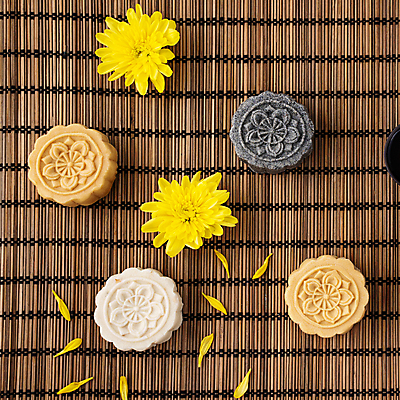 포토 JPG 해외이미지 꽃잎 꽃 디저트 실내 사람없음 하이앵글 대나무발 월병 해외포토 식물 음식 뷰포인트 내부 과자 중국전통 파일형식 이미지허브