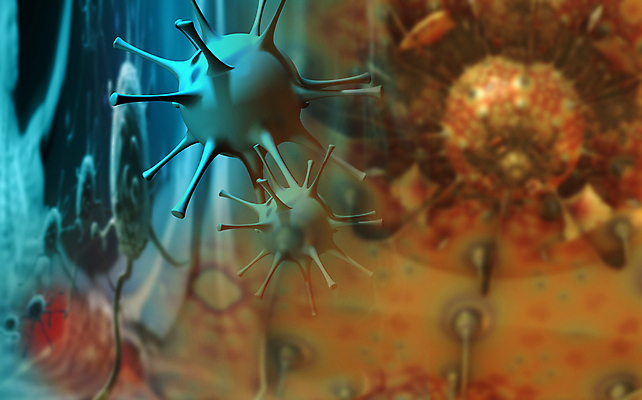 포토 JPG 해외이미지 의학 세포 사람없음 파란색 3D 주황색 질병 디지털합성 암 종양 해외포토 컬러 파일형식 이미지허브