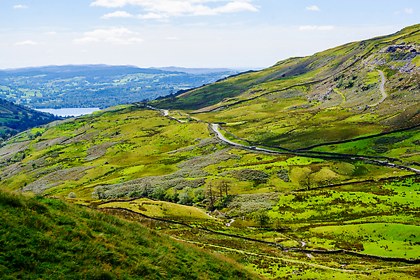 포토 JPG 해외이미지 나무 길 호수 여행 자연 하늘 영국 잉글랜드 산 사람없음 야외 봄 컴브리아주 해외포토 식물 계절 유럽 생태계 파일형식 이미지허브