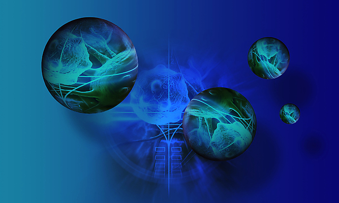 포토 JPG 해외이미지 의학 세포 사람없음 파란색 3D 질병 디지털합성 암 종양 해외포토 컬러 파일형식 이미지허브