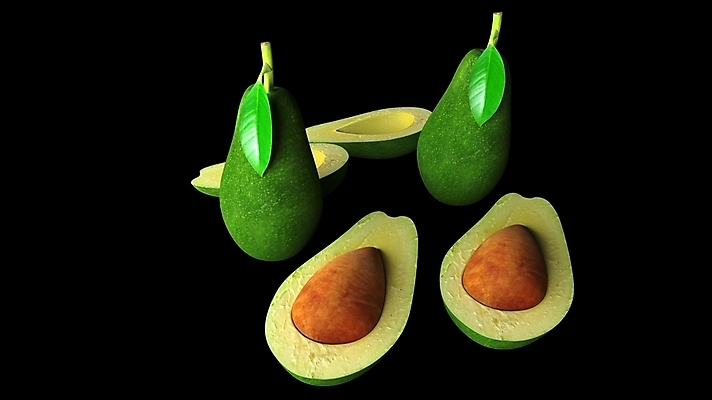 포토 JPG 해외이미지 잎 과일 검은배경 사람없음 신선 달콤 날것 슬라이스 아보카도 해외포토 식물 백그라운드 검은색 맛 파일형식 이미지허브