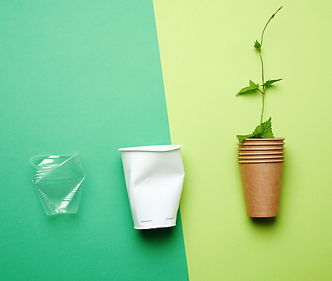 포토 JPG 해외이미지 식물 실내 사람없음 하이앵글 환경오염 쓰레기 종이컵 일회용 플라스틱컵 초록배경 해외포토 뷰포인트 백그라운드 컨셉 내부 컵 초록색 플라스틱 파일형식 이미지허브