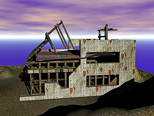 포토 JPG 해외이미지 하늘 벽돌 사람없음 건물 그래픽 초록색 파란색 금속 회색 발판 파멸 해외포토 건축물 컬러 컨셉 재질 파일형식 소멸 이미지허브