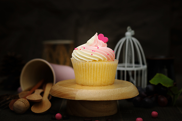포토 JPG 해외이미지 검은배경 실내 사람없음 달콤 컵케이크 새장 나무숟가락 단상 허니디퍼 해외포토 백그라운드 내부 케이크 숟가락 검은색 도구 맛 케이지 파일형식 이미지허브