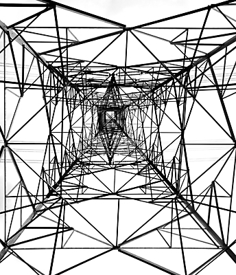 포토 JPG 해외이미지 산업 선 흑백 사람없음 탑 전선 철 전염 철탑 돛대 철강 해외포토 건축물 촬영기법 질병 감염 파일형식 이미지허브