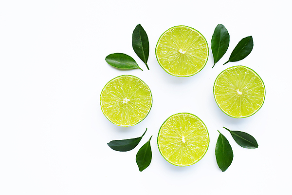 포토 JPG 해외이미지 잎 단면 사람없음 흰배경 라임 카피스페이스 해외포토 식물 백그라운드 과일 공백 흰색 파일형식 이미지허브