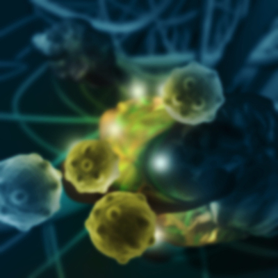 포토 JPG 해외이미지 의학 세포 사람없음 파란색 3D 질병 디지털합성 암 블러 종양 해외포토 컬러 파일형식 이미지허브