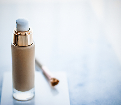 포토 JPG 해외이미지 사람없음 화장품 메이크업브러쉬 비비크림 파운데이션 목업 해외포토 뷰티 붓 파일형식 이미지허브