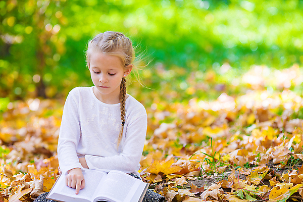 포토 JPG 해외이미지 백인 공원 여자 어린이 한명 미소 웃음 앉기 소녀 야외 책 독서 가을풍경 가을 소녀한명만 해외포토 서양인 1 계절 공공시설 모션 표정 사람 풍경 여자한명만 소녀만 파일형식 가을_계절 이미지허브