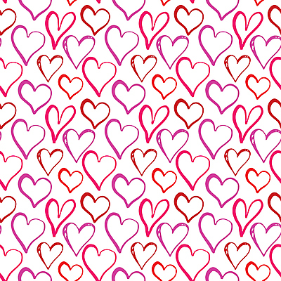 JPG 해외이미지 디자인 행복 분홍색 백그라운드 패턴 일러스트 사랑 사람없음 흰색 하트 해외일러스트 모양 감정 컬러 무늬 파일형식 이미지허브