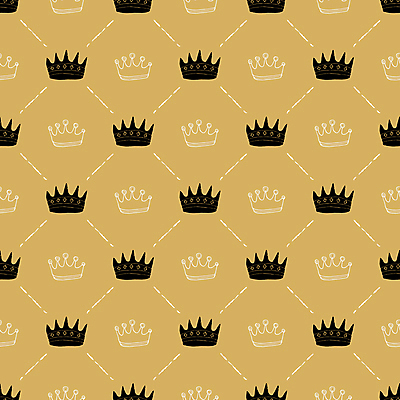 JPG 해외이미지 디자인 백그라운드 패턴 일러스트 왕관 사람없음 갈색 클래식 고급 해외일러스트 컬러 컨셉 무늬 파일형식 이미지허브