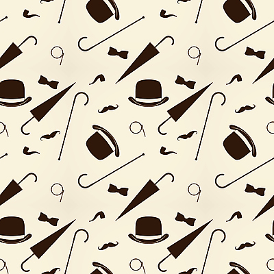 포토 JPG 해외이미지 패턴 일러스트 우산 지팡이 나비넥타이 넥타이 담배 사람없음 콧수염 캡모자 해외일러스트 해외포토 모자_잡화 잡화 무늬 수염 파일형식 이미지허브