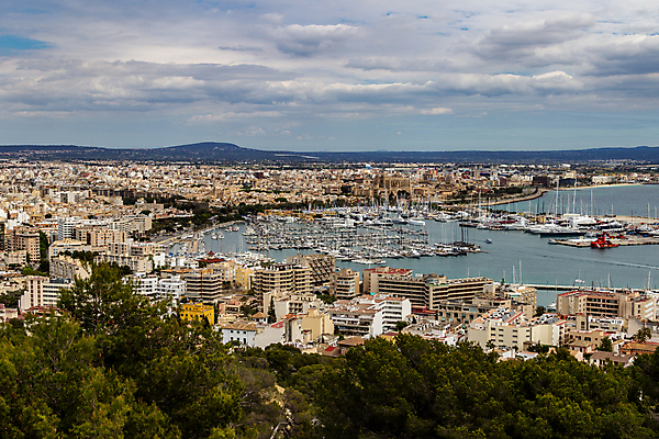 포토 JPG 해외이미지 나무 유럽 바다 섬 여행 하늘 휴가 파노라마 사람없음 건물 초록색 관광지 교회 마을 항구 맑음 도시 스페인 크루즈 지중해 포트 천연기념물 해외포토 식물 건축물 나라 컬러 배_교통 종교건축 교통시설 날씨 촬영기법 파일형식 이미지허브