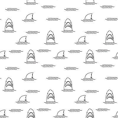 포토 JPG 해외이미지 물결 백그라운드 패턴 라인일러스트 사람없음 패턴백그라운드 라인아트 그림 지느러미 상어 해외일러스트 선 무늬 일러스트 어류 파일형식 이미지허브