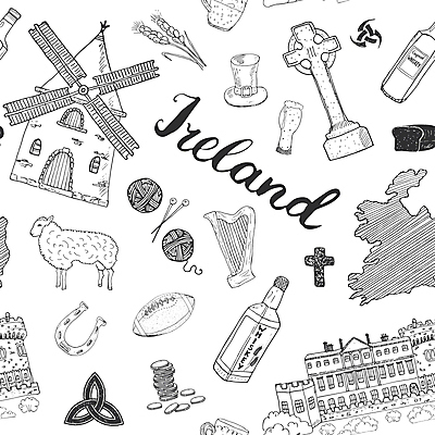 JPG 해외이미지 전통 디자인 유럽 여행 백그라운드 십자가 지도 패턴 일러스트 캘리그라피 맥주 사람없음 풍차 알코올 양 털실 클로버 토끼풀 비석 식빵 럭비공 하프 아일랜드 더블린 방앗간 대바늘 동전탑 신사모자 위스키 편자 풍차집 해외일러스트 식물 모자_잡화 나라 빵 무늬 공 포유류 현악기 주류 쌓기 동전 실 럭비용품 말발굽 파일형식 이미지허브
