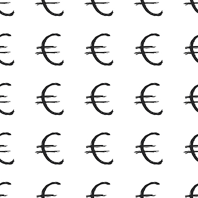 JPG 해외이미지 디자인 백그라운드 돈 패턴 일러스트 사람없음 금융 패턴백그라운드 유로 화폐기호 스케치 심볼 손그림 해외일러스트 기호 무늬 미술 경제 재산 화폐 파일형식 이미지허브