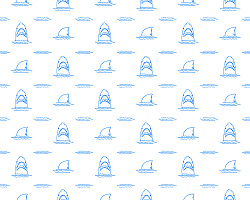 포토 JPG 해외이미지 물결 백그라운드 패턴 라인일러스트 사람없음 파란색 패턴백그라운드 라인아트 그림 지느러미 상어 해외일러스트 선 컬러 무늬 일러스트 어류 파일형식 이미지허브