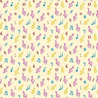 JPG 해외이미지 디자인 음악 백그라운드 패턴 음표 일러스트 사람없음 해외일러스트 기호 무늬 문화예술 파일형식 이미지허브
