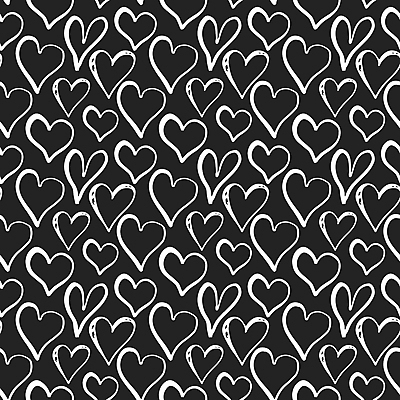 JPG 해외이미지 디자인 행복 백그라운드 패턴 일러스트 사랑 사람없음 검은색 흰색 하트 해외일러스트 모양 감정 컬러 무늬 파일형식 이미지허브