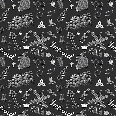 JPG 해외이미지 전통 디자인 유럽 여행 백그라운드 패턴 일러스트 캘리그라피 맥주 사람없음 세트 양 행운 클로버 토끼풀 럭비공 아일랜드 더블린 방앗간 아일랜드지도 위스키 편자 해외일러스트 식물 나라 컨셉 지도 무늬 공 포유류 주류 럭비용품 말발굽 파일형식 이미지허브