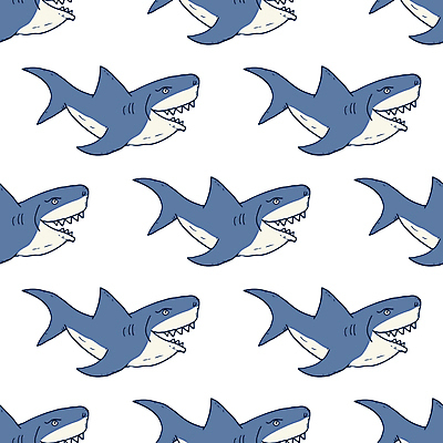 포토 JPG 해외이미지 백그라운드 패턴 사람없음 파란색 패턴백그라운드 그림 상어 해외포토 컬러 무늬 어류 파일형식 이미지허브