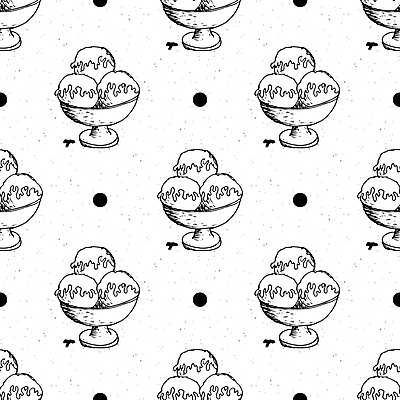 JPG 해외이미지 패턴 일러스트 아이스크림 사람없음 패턴백그라운드 해외일러스트 해외포토 포토 백그라운드 무늬 디저트 파일형식 이미지허브