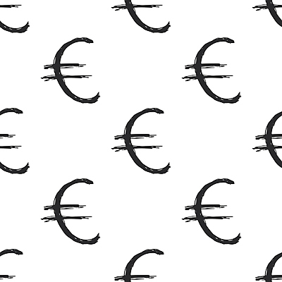 JPG 해외이미지 디자인 백그라운드 돈 패턴 일러스트 사람없음 금융 패턴백그라운드 유로 화폐기호 스케치 심볼 손그림 해외일러스트 기호 무늬 미술 경제 재산 화폐 파일형식 이미지허브