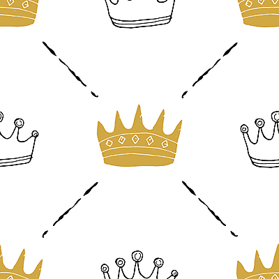 JPG 해외이미지 디자인 백그라운드 패턴 일러스트 왕관 사람없음 흰색 클래식 고급 해외일러스트 컬러 컨셉 무늬 파일형식 이미지허브