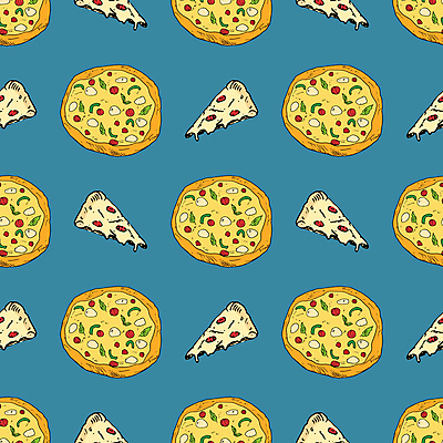 JPG 해외이미지 패턴 일러스트 피자 사람없음 패턴백그라운드 피자조각 해외일러스트 해외포토 포토 조각 백그라운드 무늬 패스트푸드 서양음식 파일형식 이미지허브