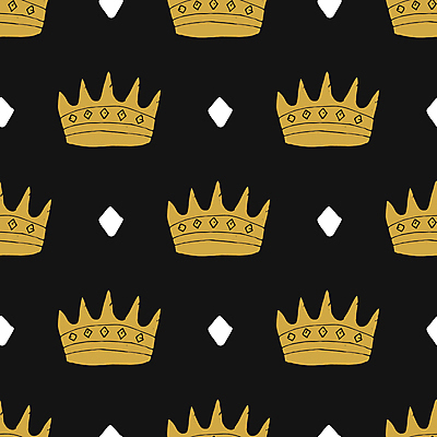 JPG 해외이미지 디자인 백그라운드 패턴 일러스트 왕관 사람없음 갈색 검은색 클래식 고급 해외일러스트 컬러 컨셉 무늬 파일형식 이미지허브