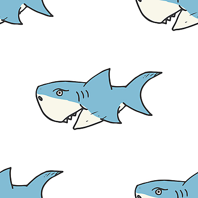 포토 JPG 해외이미지 하늘색 백그라운드 패턴 사람없음 패턴백그라운드 그림 상어 해외포토 무늬 어류 파란색 파일형식 이미지허브