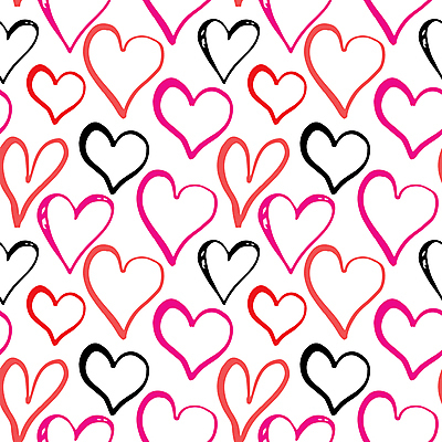 JPG 해외이미지 디자인 행복 분홍색 백그라운드 패턴 일러스트 사랑 사람없음 하트 해외일러스트 모양 감정 컬러 무늬 파일형식 이미지허브