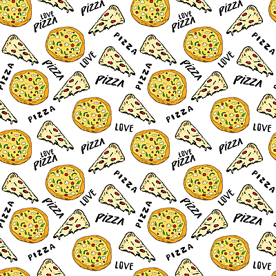 JPG 해외이미지 디자인 백그라운드 패턴 일러스트 피자 사람없음 패턴백그라운드 피자조각 해외일러스트 해외포토 포토 조각 무늬 패스트푸드 서양음식 파일형식 이미지허브