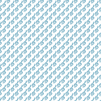 JPG 해외이미지 디자인 음악 하늘색 백그라운드 패턴 음표 일러스트 사람없음 높은음자리표 해외일러스트 기호 무늬 문화예술 파란색 파일형식 이미지허브