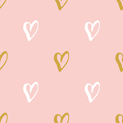 JPG 해외이미지 디자인 행복 분홍색 백그라운드 패턴 일러스트 사랑 사람없음 하트 해외일러스트 모양 감정 컬러 무늬 파일형식 이미지허브